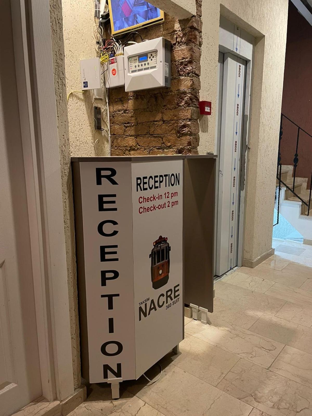 Taksim Nacre 360 Suit Estambul Exterior foto